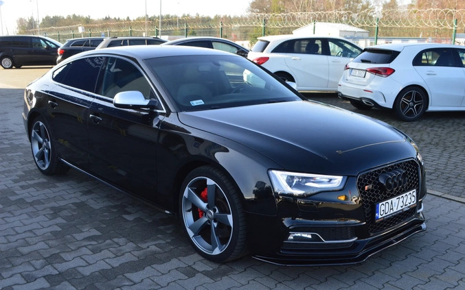 Audi S5 cena 83025 przebieg: 201297, rok produkcji 2012 z Kołobrzeg małe 277